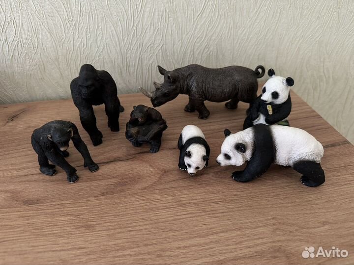 Фигурки животных schleich оригинал
