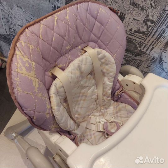 Стульчик для кормления happy baby classic