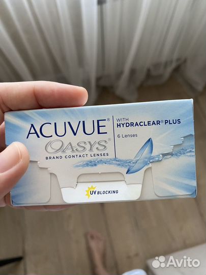 Линзы контактные acuvue oasys двухнедельные