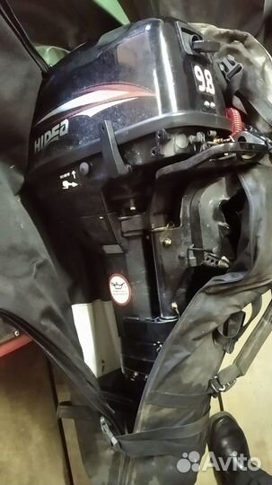 Комплект лодка навигатор 330 с мотором Hidea 9.8