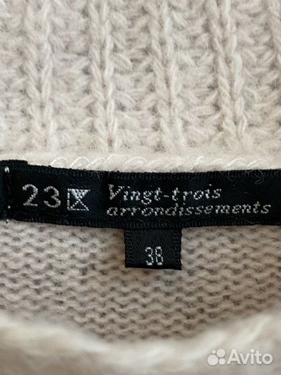 Свитер 23X кашемир шерсть на 44-46р