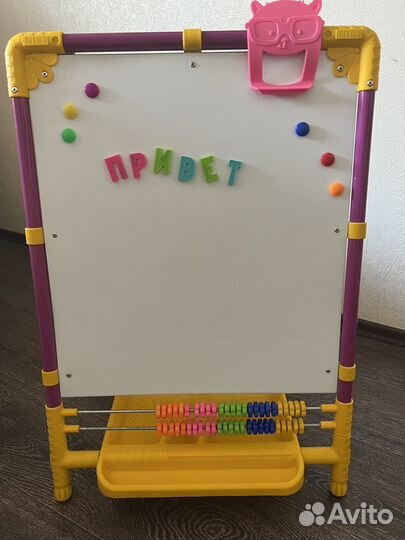 Мольберт детский двухсторонний