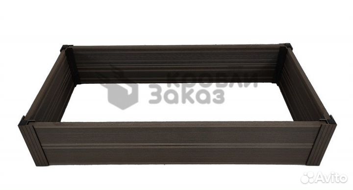 Грядка из дпк Прямоугольник 2 000*750*300 мм