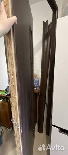 Межкомнатные двери бу 70 см с коробкой