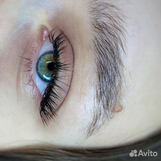 Наращивание и ламинирование ресниц, брови