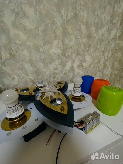 Плафоны для люстры бу