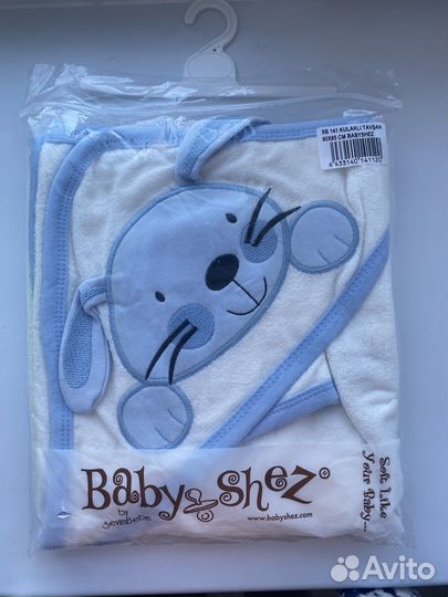 Полотенце махровое детское (с уголком)