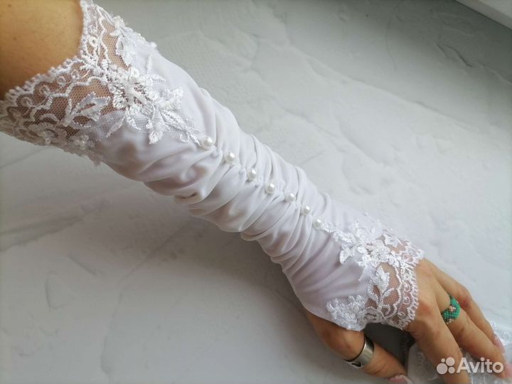 Перчатки митенки