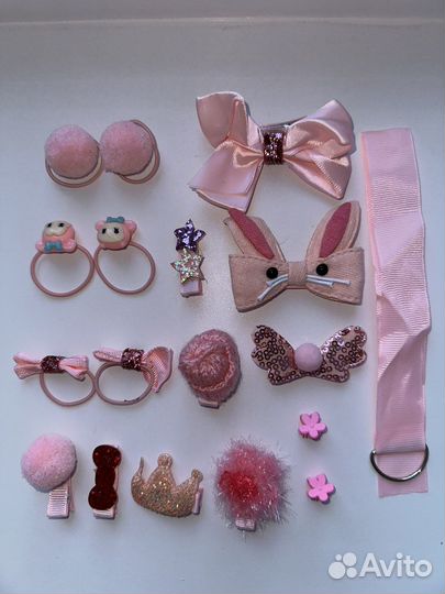 Набор резинок и заколок