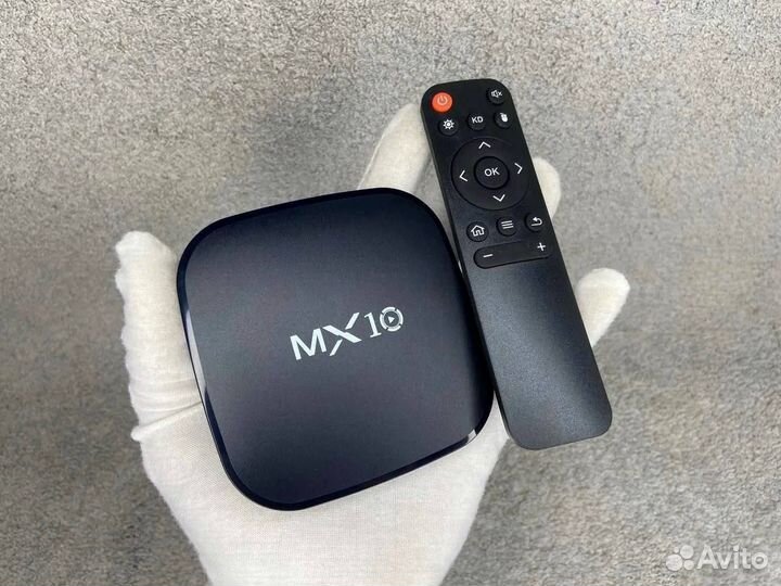 Android тв приставка SMART TV BOX MX-10 4K