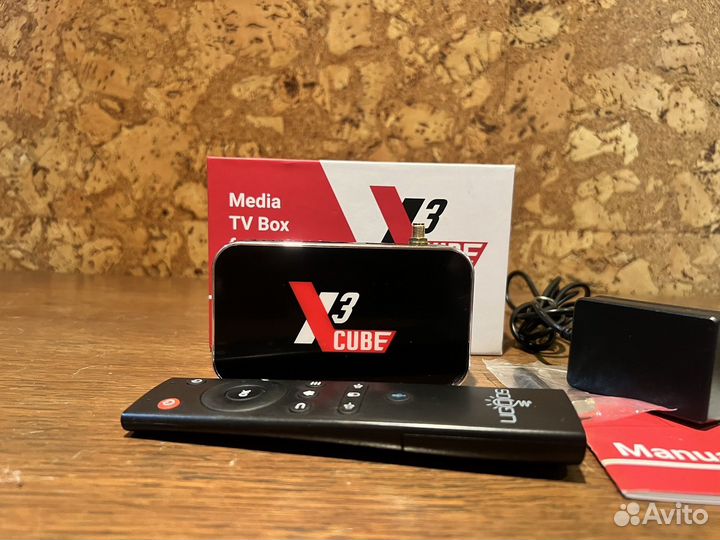 SMART tv приставка ugoos X3 cube