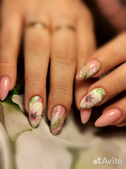 Маникюр, педикюр, коррекция, наращивание ногтей