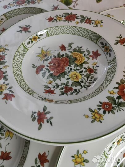 Тарелки глубокие. Летний день. Villeroy boch