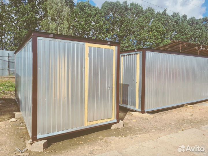 Бытовки офисные 6x2.4