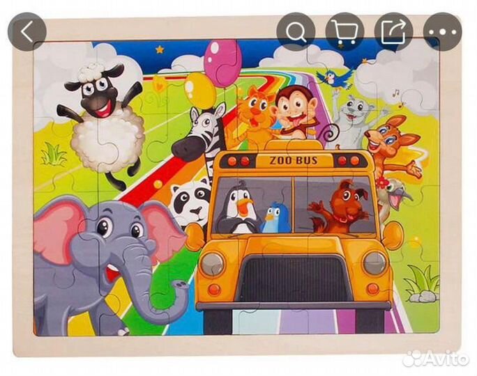 Детский конструктор и пазлы