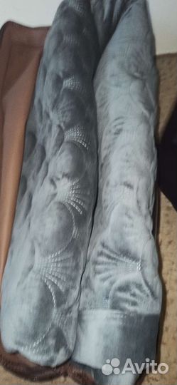 Плед двухсторонний евро