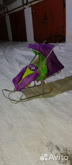 Санки коляска Ника