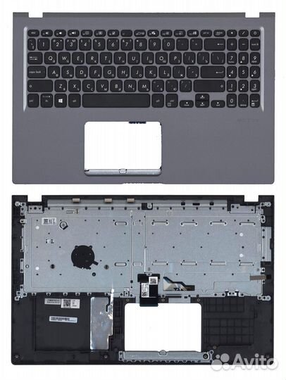 Топкейс Asus X515J темно-серый