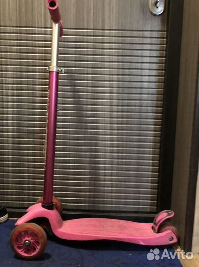 Самокат детский трехколесный бу