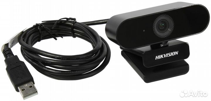 Веб-камера hikvision DS-U02 черная, 2Mpix, cmos, 1