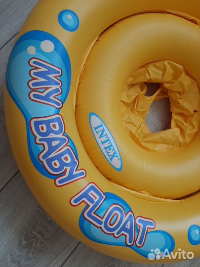 Надувной детский круг с трусиками 0+