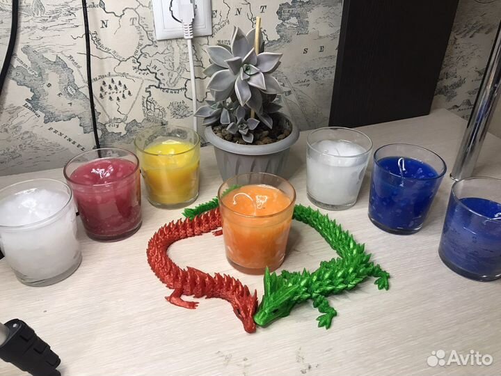 Декоративные свечи