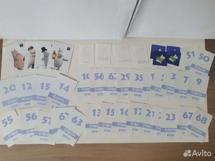 Наклейки муми тролли Лента