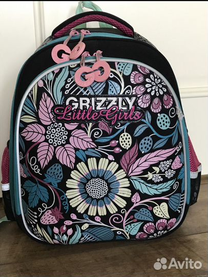 Рюкзак школьный для девочки grizzly