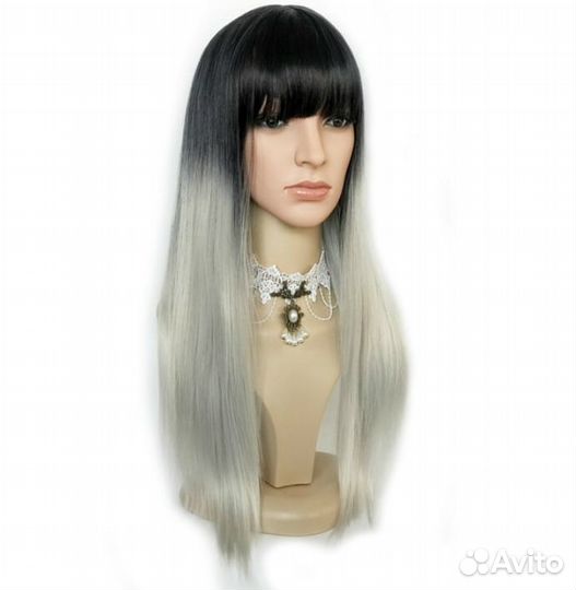 Парик, длинные волосы омбре 61 см длинна