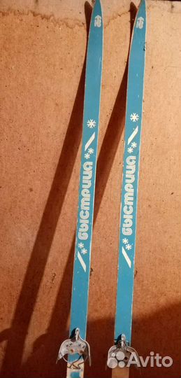 Лыжи и ботинки СССР