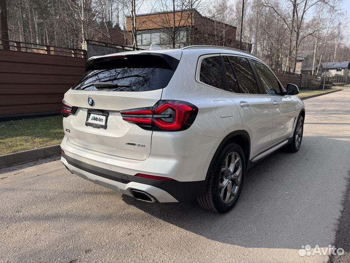BMW X3 2.0 AT, 2022, 72 000 км