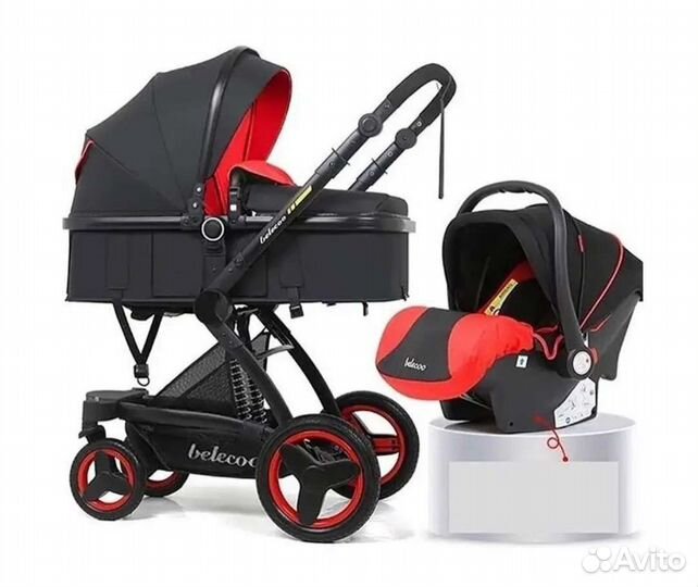 Коляска belecoo 3 в 1