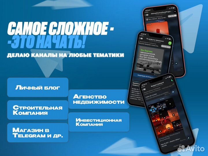 Ведение - Продвижение Телеграм канала