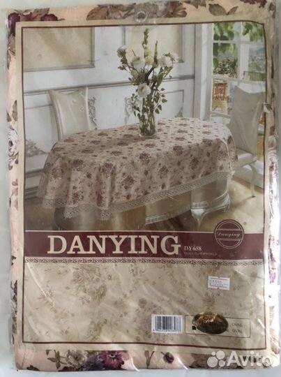 Скатерть овальная