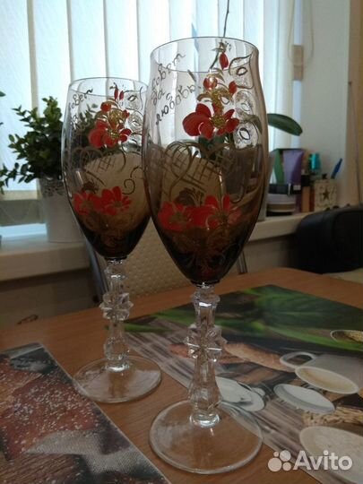 Фужеры свадебные