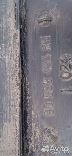 Подкрылок задний правый Opel Vectra b универ рест