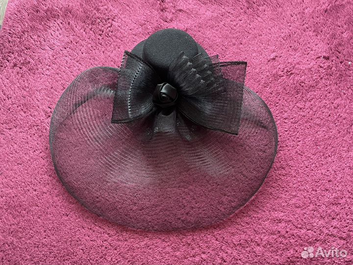 Шляпка с вуалью