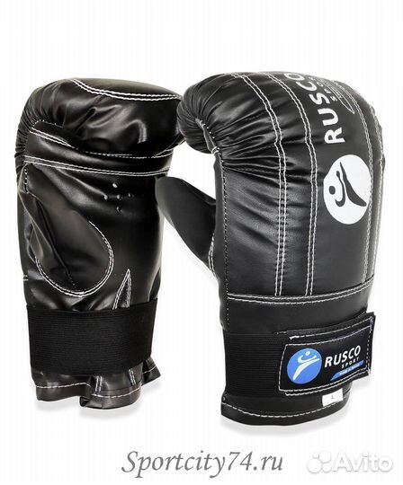 Перчатки снарядные Rusco черные (L)