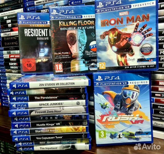 Игры для PS VR 1 2 обмен продажа