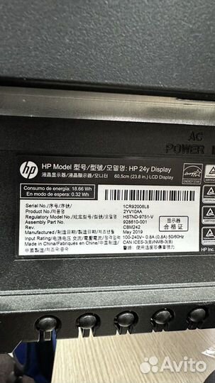 Мониторы HP 24y и 24i