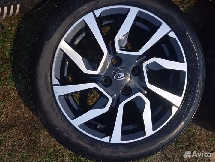 Литые диски r15 на ваз(granta sport)