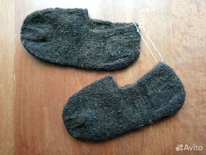 Носки вязаные шерстяные новые