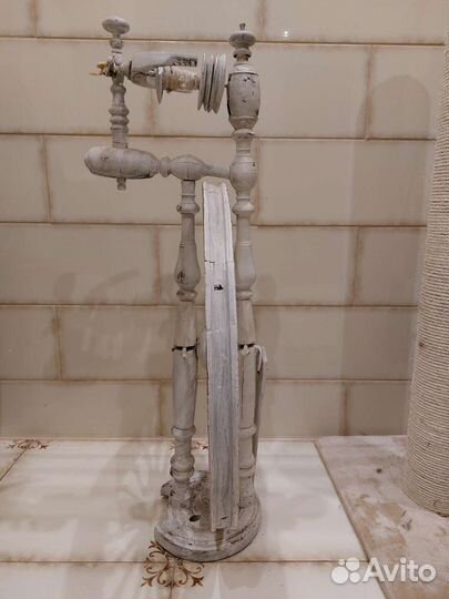 Прялка деревянная старинная