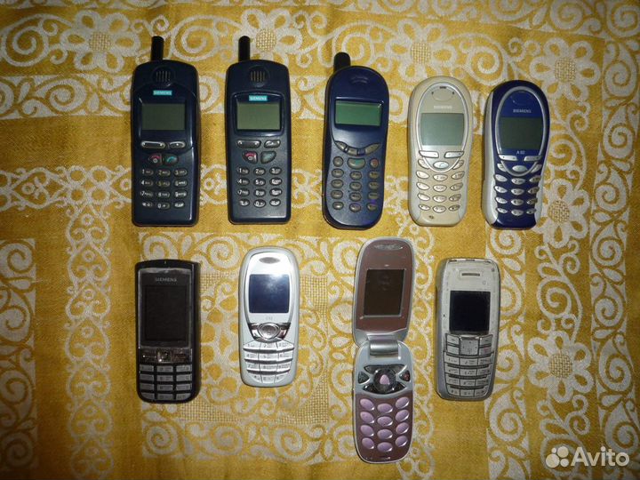 Кнопочные мобилки Siemens в коллекцию