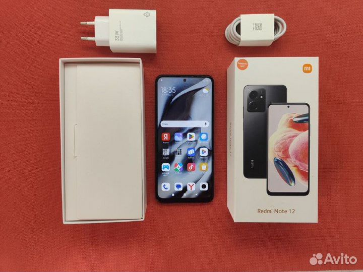 Xiaomi Redmi Note 12 6/128Gb Onyx Gray новый