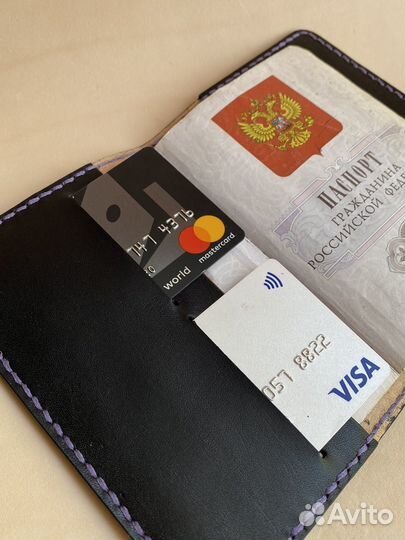 Обложка на паспорт ручная работа бтс