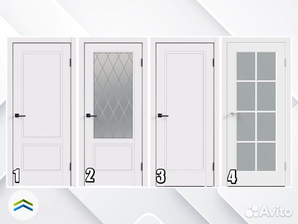 Новые межкомнатные двери эмаль (Velldoris)