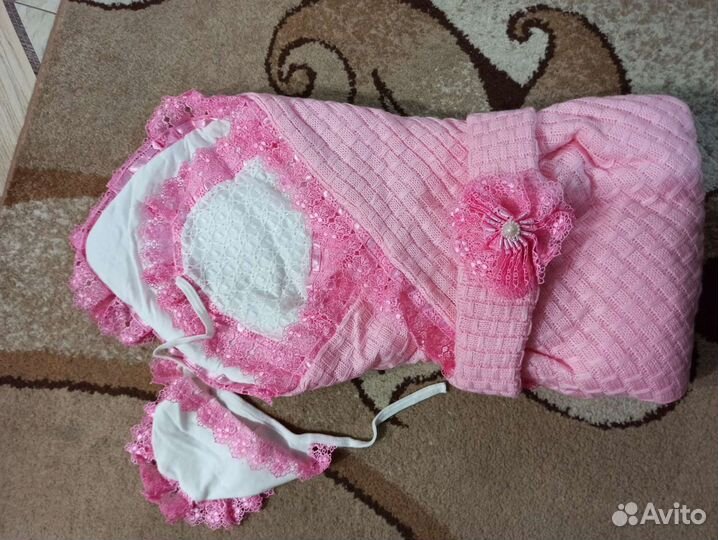 Конверт на выписку для девочки