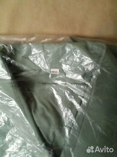 Рубашки олив длинный рукав р-р 42(52) /6, 43(54)