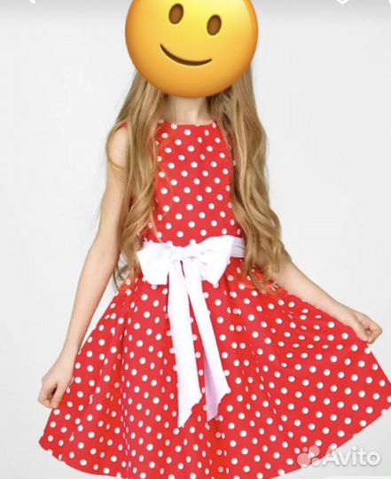 Платье для девочки размер 140